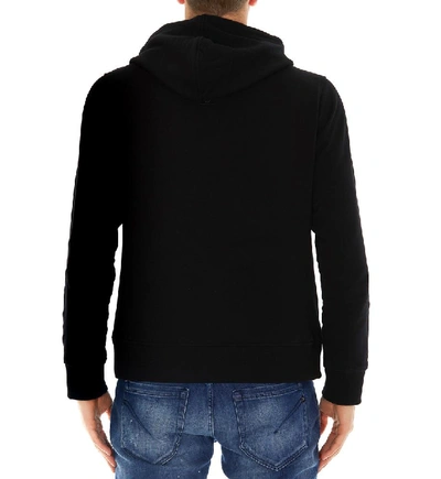 Shop Kenzo Logo Hoodie In Black