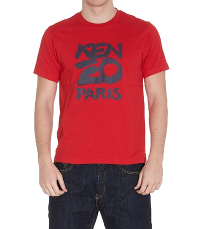 Shop Kenzo Logo T In Red