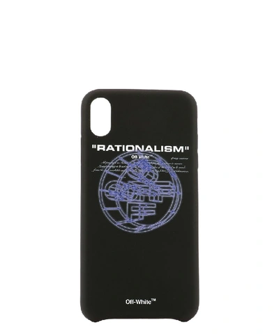 Shop Off-white Rationalism Logo Iphone Xs Max Cover In Black