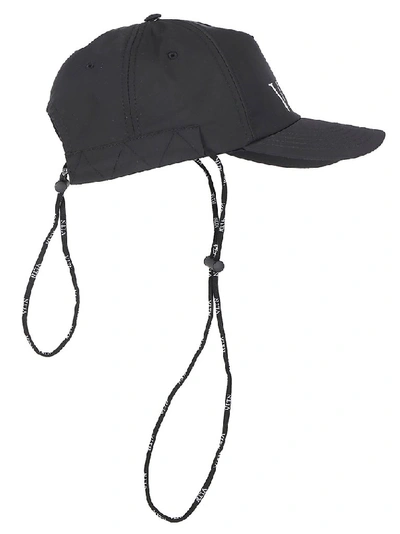 Shop Valentino Vltn Star Baseball Hat In Black