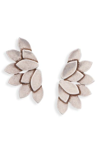 Shop Isabel Marant Boucle Earrings In Silver