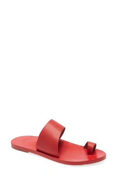 Shop Beek Finch Sandal In Red/ Red