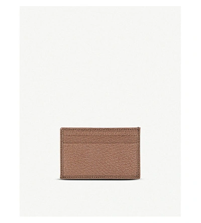 Shop Gucci Ophidia Gg Card Holder In Beige