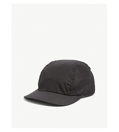 Shop Alyx Curved Nylon Baseball Cap In Black