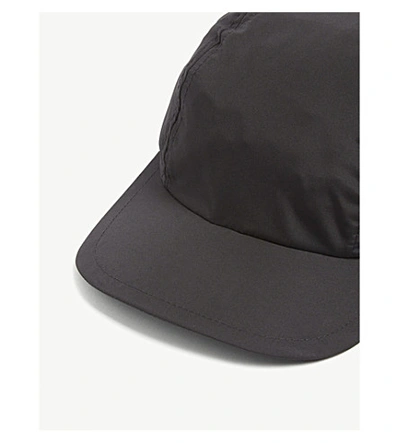 Shop Alyx Curved Nylon Baseball Cap In Black