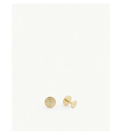 Shop Alice Made This Jasper Brass Cufflinks In Gold