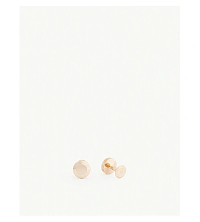 Shop Alice Made This Oliver 24ct Rose Gold-plated Vermeil Silver Cufflinks