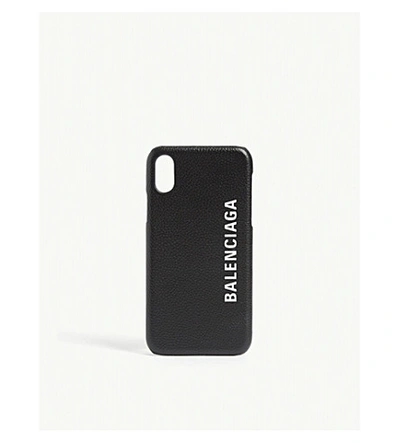 Balenciaga Iphone / Ipad Case In Black Leather | ModeSens