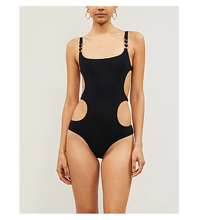 Shop Agent Provocateur Malisa Cutout Swimsuit In Black