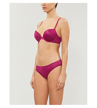 Shop Calvin Klein Liquid Microfibre Bikini Briefs In Xsl Covet