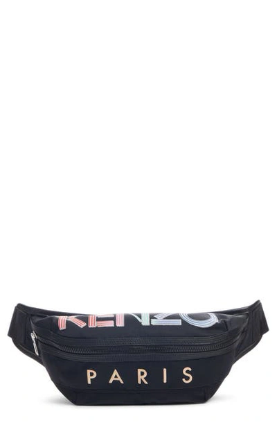 Shop Kenzo Sport Belt Bag In Black