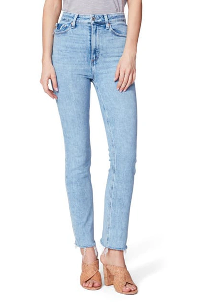 Shop Paige Cindy High Waist Straight Leg Jeans In Mariska