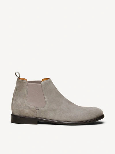 Shop M. Gemi The Dritto Suede In Gray