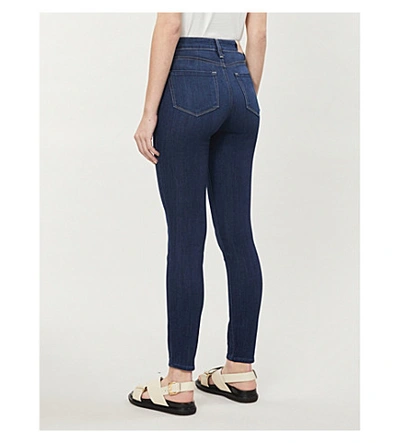 Shop Paige Hoxton Skinny High-rise Jeans In Dion