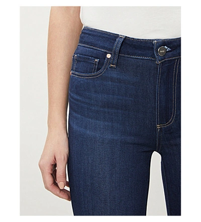 Shop Paige Hoxton Skinny High-rise Jeans In Dion