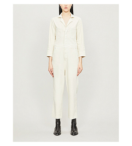 j brand denim jumpsuit