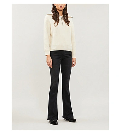 Shop Frame Le High Flare Flared High-rise Jeans In Condor