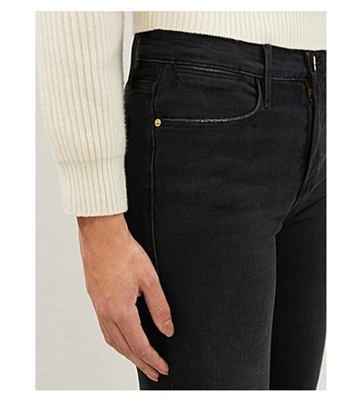 Shop Frame Le High Flare Flared High-rise Jeans In Condor