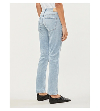 Shop Citizens Of Humanity Emerson Straight-leg Mid-rise Jeans In Try Me