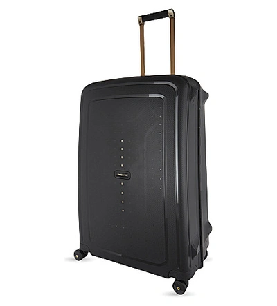 Shop Samsonite S'cure Four-wheel Spinner Suitcase 75cm In Graphite