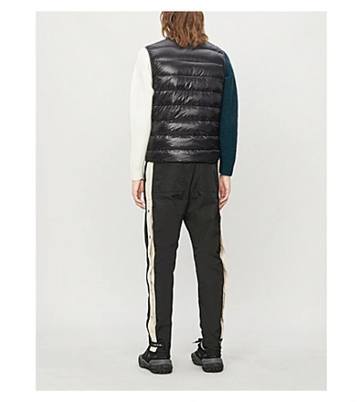 Shop Moncler Quilted Shell-down Gilet In Black