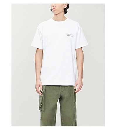 Readymade X Travis Scott T-shirt In White | ModeSens