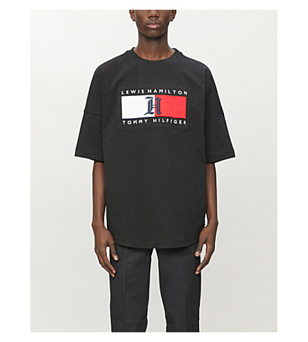 tommy x lewis hamilton t shirt