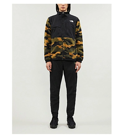 Shop The North Face Camouflage-print Fleece Jacket