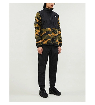 Shop The North Face Camouflage-print Fleece Jacket