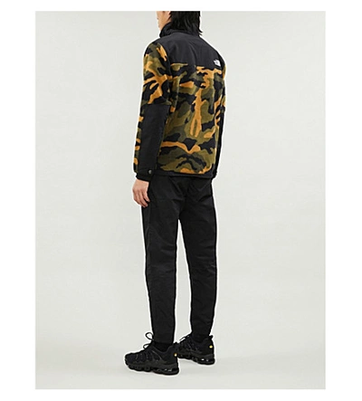 Shop The North Face Camouflage-print Fleece Jacket