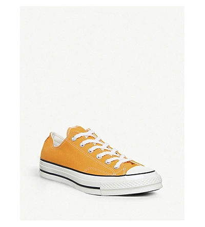Shop Converse All-star Ox '70 Low-top Trainers In Orange Rind Egret