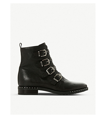 dune studded ankle boots