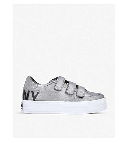 dkny grey trainers