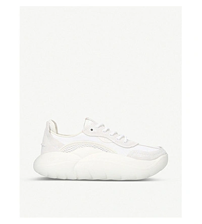 Shop Ugg La Cloud Canvas Trainers In White