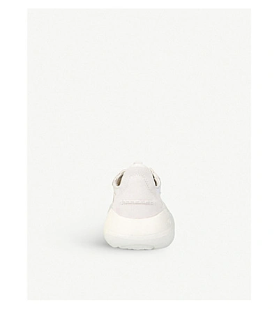 Shop Ugg La Cloud Canvas Trainers In White