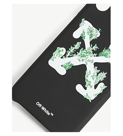 Shop Off-white Coral Arrow Iphone Xs Max Case In Black White