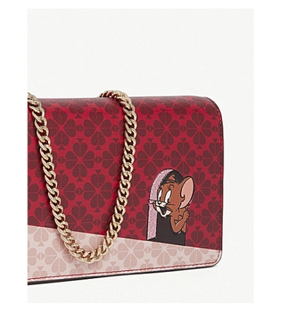 Shop Kate Spade X Tom & Jerry Wallet-on-chain In Multi