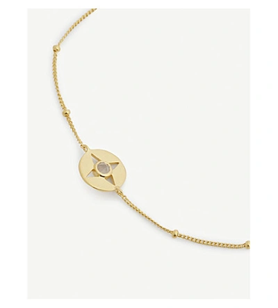 Shop Missoma Medallion 18ct Gold-plated Vermeil Sterling Silver Bracelet
