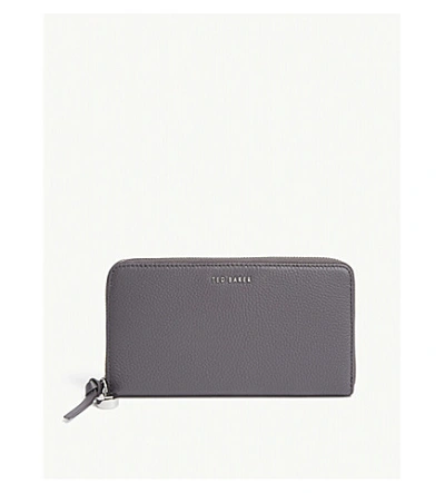 Ted Baker Juliza Leather Matinee Purse In Charcoal ModeSens