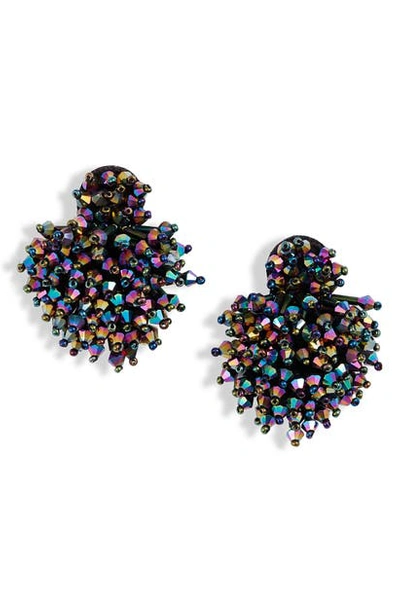 Shop Mignonne Gavigan Burst Earrings In Crystal