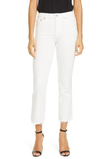 Shop Trave Colette High Waist Crop Flare Jeans In Big Empty