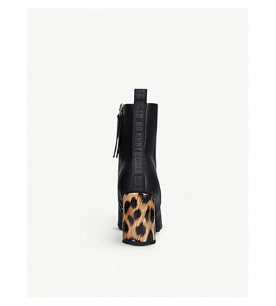 Shop Kg Kurt Geiger Triffy Ankle Boots In Black/comb