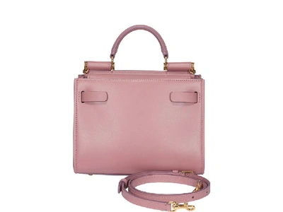 Shop Dolce & Gabbana Sicily 62 Tote Bag In Pink