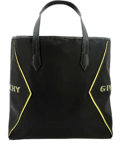 Shop Givenchy Bond Logo Shopping Bag In Black