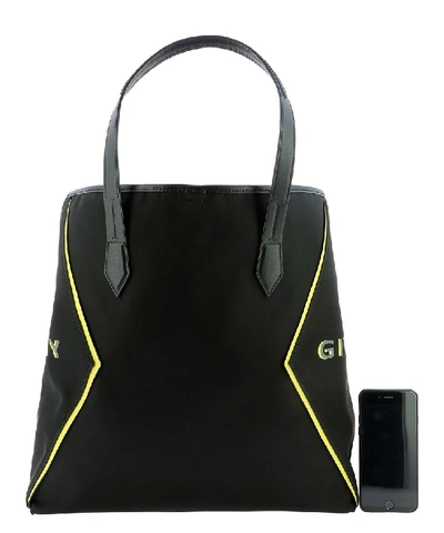 Shop Givenchy Bond Logo Shopping Bag In Black