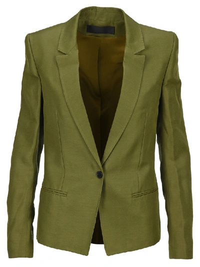 Shop Haider Ackermann Tailored Blazer In Green