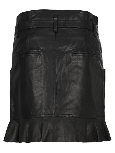 Shop Isabel Marant Étoile Isabel Marant Qing Skirt In Black