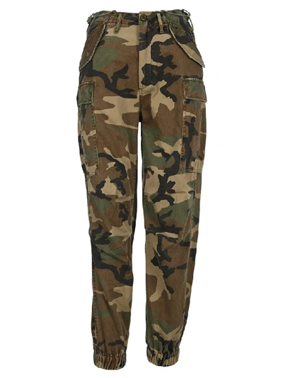 Shop R13 Camouflage Cargo Pants In Multi