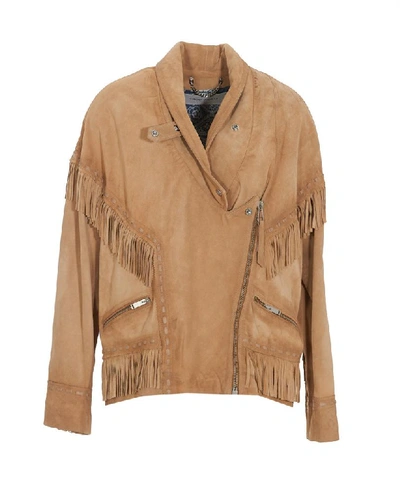 Shop Golden Goose Deluxe Brand Ayumi Jacket In Brown