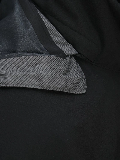 Shop Z Zegna Detachable Hooded Straight Coat In Black